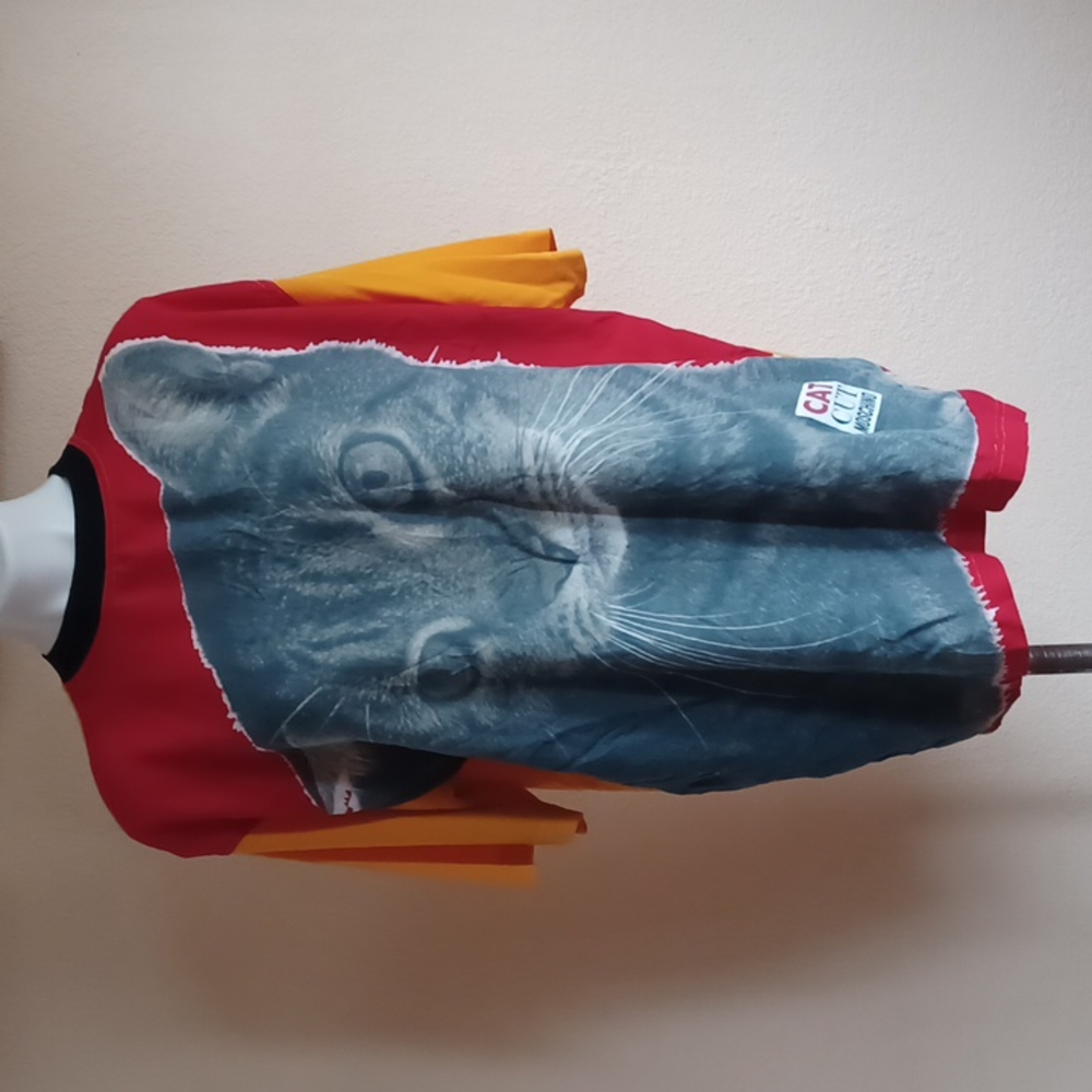 Moschino Cat Cut Shirt Size L